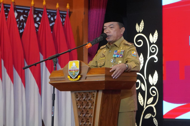 Gubernur Al Haris Harap APDESI Ujung Tombak Pembangunan Desa