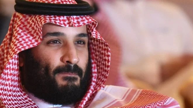Putra Mahkota Saudi Mohammed bin Salman.