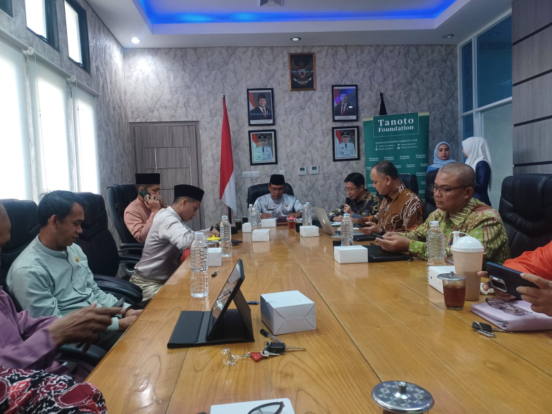 Pemkab Muaro Jambi Bersama Tanoto Foundation Gelar Workshop Rapor Pendidikan Tahun 2025