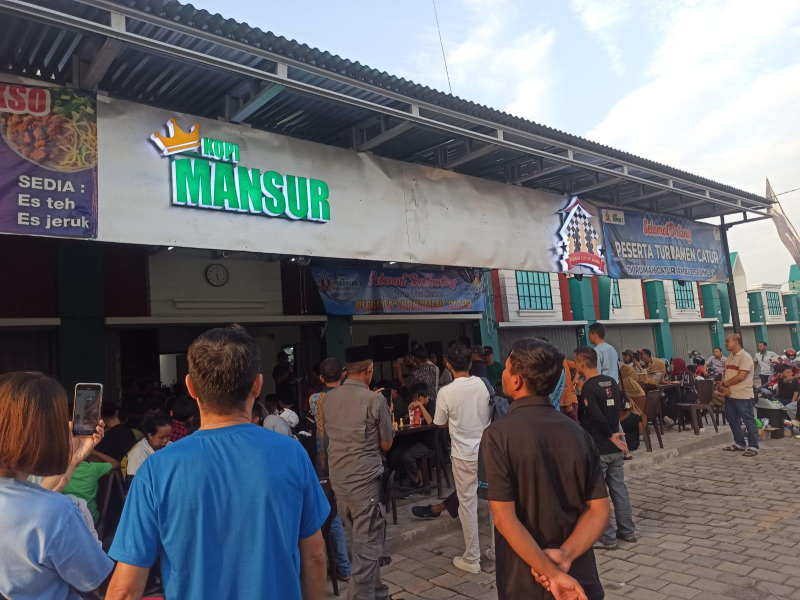Turnamen Catur Walikota Cup 2025 Resmi Dibuka, Kopi Mansur 2 Ditetapkan sebagai Rumah Catur Jambi