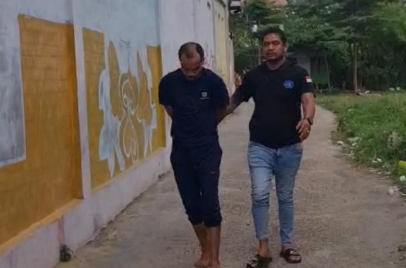 Pelaku Pencurian Besi Tak Berkutik saat Diringkus Petugas