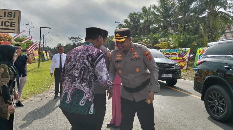 AKBP Wendi Oktariansyah Resmi Jabat Kapolres Sarolangun, Disambut Hangat Bupati Hurmin