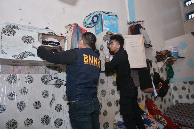 Lapas Narkotika Kelas II B Muara Sabak Lalukan Razia Rutin, Sita Sejumlah Barang yang Dilarang