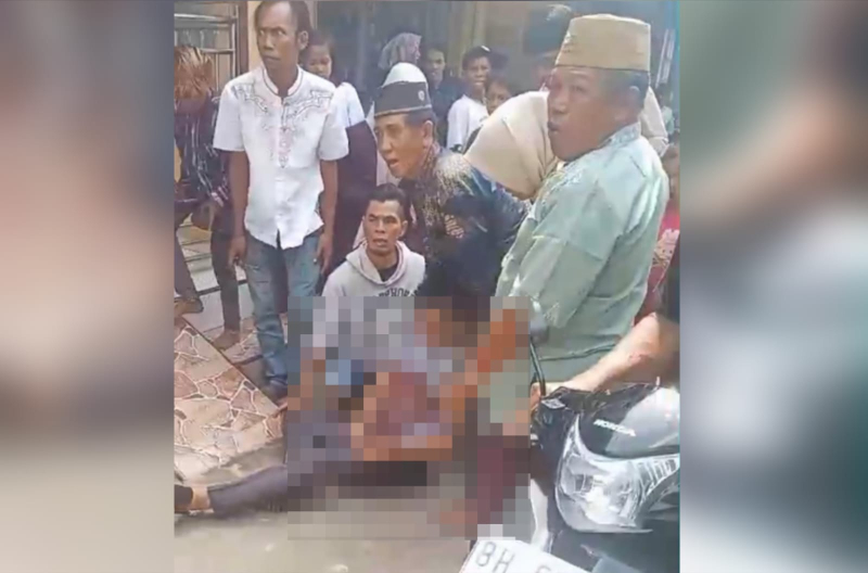Heboh Video Penikaman Hingga Tewas di kuala tungkal, Pelaku diTangkap Polres Tanjab Barat