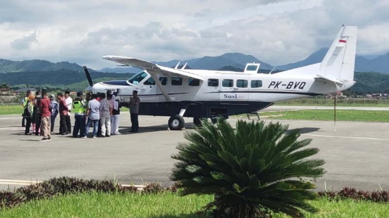 Kabut Tebal Ganggu Penerbangan, Susi Air Batal Mendarat di Bandara Kerinci