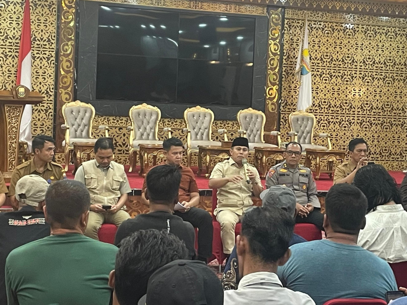 Pemprov - Aliansi Petani Sepakat Bentuk Tim Internal Satgas PKH Jambi, Sarwani Ingatkan Soal Asta Cita Presiden
