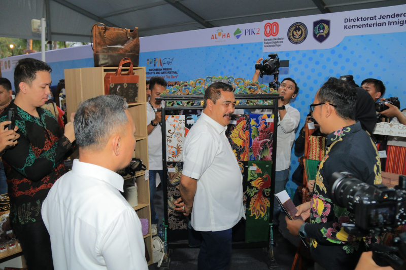 Kakanwil Ditjenpas Jambi Hadiri Kegiatan Indonesian Prison Product Arts dan Festival (IPPAFEST) 2025