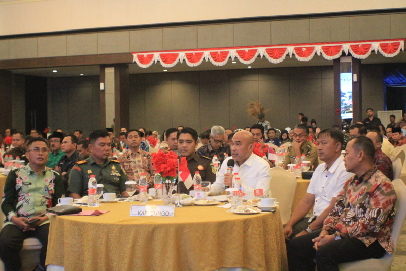 Dedy Putra Sampaikan Isu Aktual Bungo di Rakor Forkopimda se Provinsi Jambi

