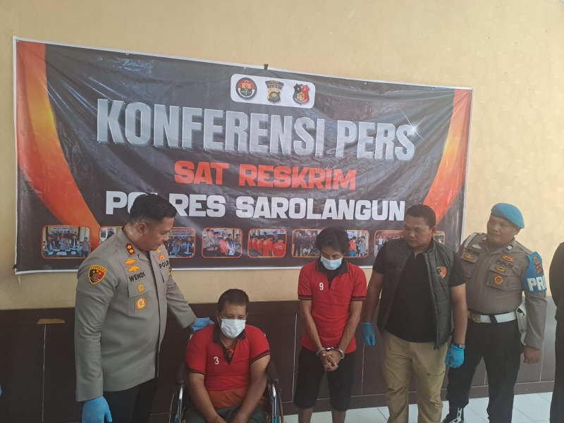 Dua Pelaku Curat di Sarolangun Berhasil Dibekuk Polisi, Satu Pelaku Diberi Timah Panas