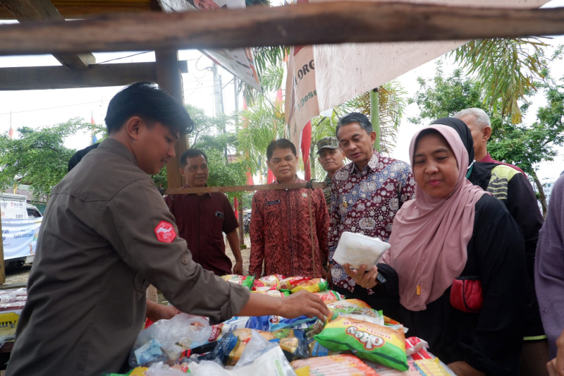 Pemkab Muaro Jambi Gelar Gerakan Pangan Murah HUT RI ke-80, Warga Dapat Akses Sembako Terjangkau