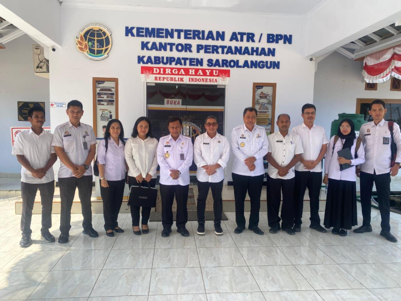 Validasi Sertifikat dan Data Pertanahan, Kanwil Kemenkum Jambi lakukan Koordinasi ke BPN Sarolangun