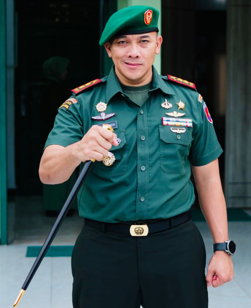 Letkol Inf Putra Negara,S.H.,M.Han Resmi Jabat Dandim 0415/ Jambi, Ini Profilnya