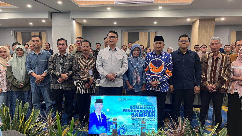 Terkait Bantuan Pengelolaan Sampah, Fasha Akan Loby Kementerian LH Agar Jambi Dapat Bantuan