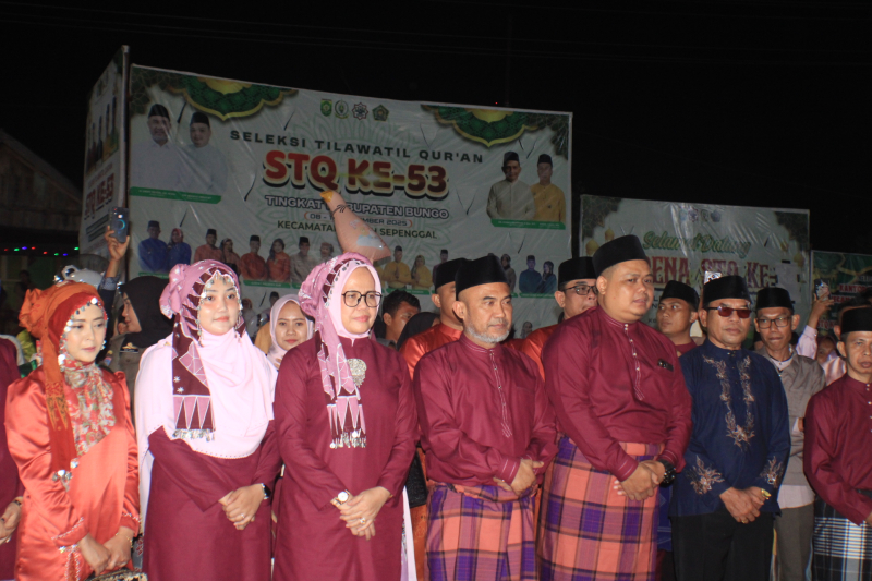 Bupati Dedy Putra Buka Secara Resmi STQ Tingkat Kabupaten Bungo