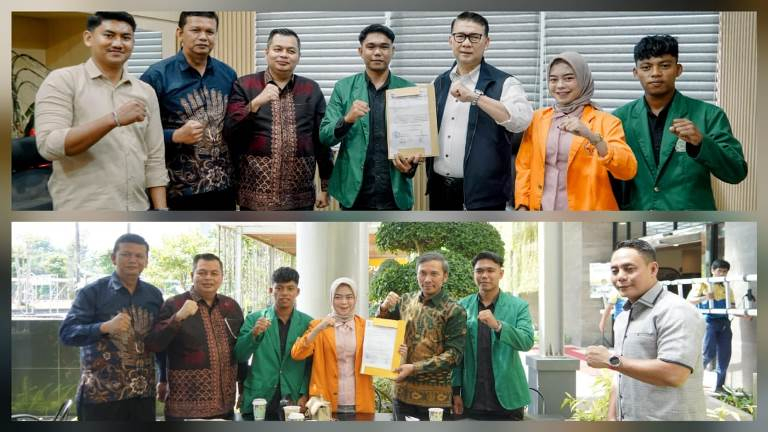 Pimpinan DPRD Kota Jambi Bawa Mahasiswa Temui DPR RI Dapil Jambi, Desak RUU Perampasan Aset Segera Disahkan