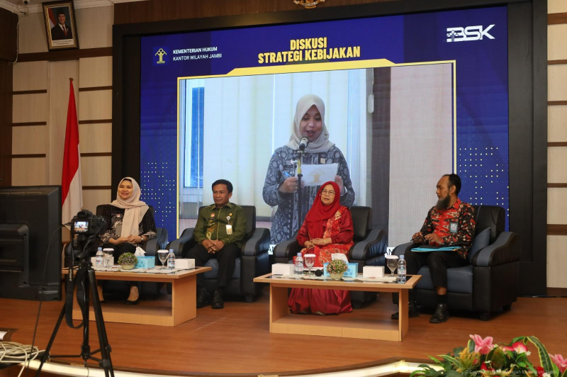 Perkuat Peran Majelis Kehormatan Notaris, Kanwil Kemenkum Jambi Adakan Diskusi Strategi Kebijakan Hukum