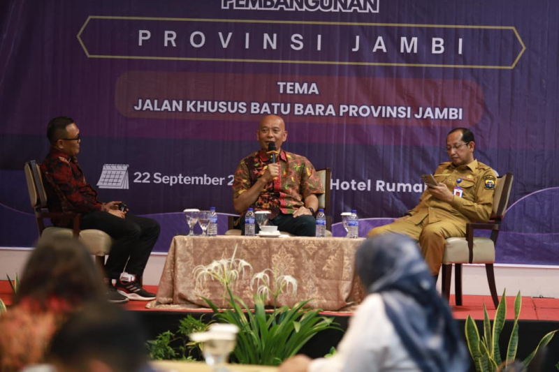 Pemprov dan Perusahaan Tambang Bicara Jalan Khusus Dalam Diskusi Bersama SMSI Jambi