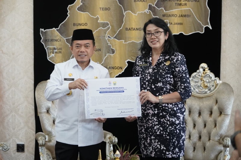 Gubernur Al Haris dan BKN Regional VII Sepakati Implementasi Sistem Merit dan Manajemen Talenta