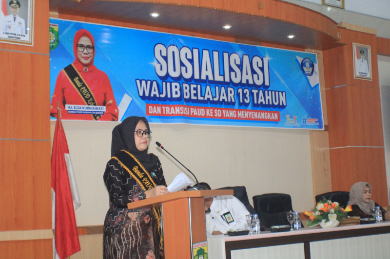 Pemkab Bungo Dorong Program Wajib Belajar 13 Tahun, Bunda PAUD Tekankan Transisi Menyenangkan