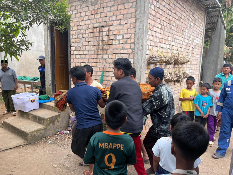 Warga Geragai Geger, Lansia Ditemukan Meninggal Mengambang di Sungai Lagan