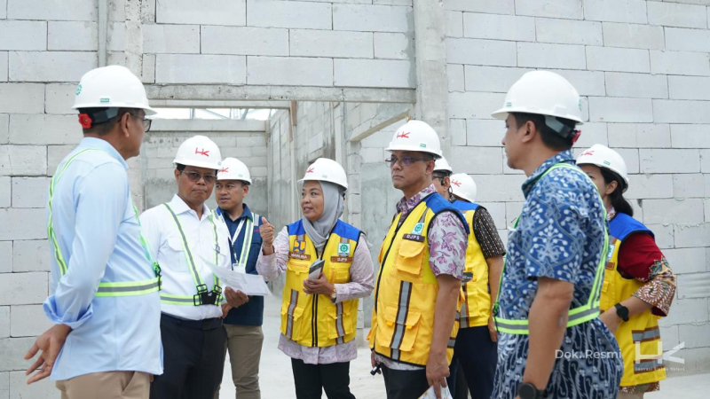 Ditargetkan Selesai Oktober 2025, Hutama Karya Percepat Pembangunan Dapur MBG di Jambi