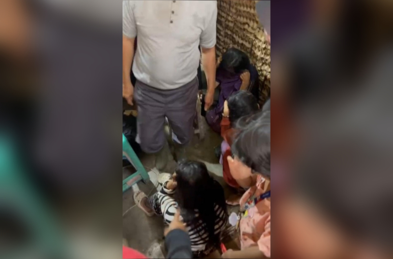 Diduga Komplotan Copet Ibu-Ibu Beraksi di Pasar Talang Banjar, 3 Orang Diamankan Warga