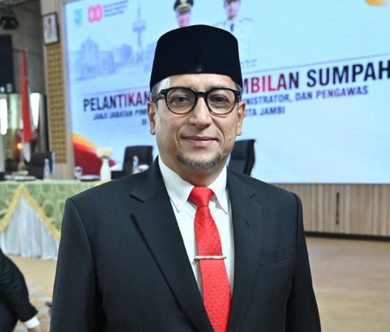 Mantan Kepala Dinas Komunikasi dan Informatika Kota Jambi, Abu Bakar.