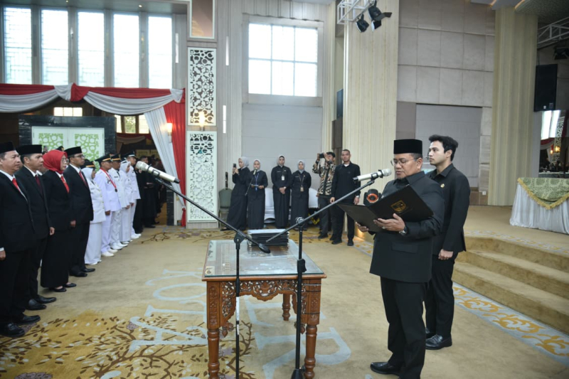 Total Ada 128 Pejabat Baru yang Dilantik Malana.