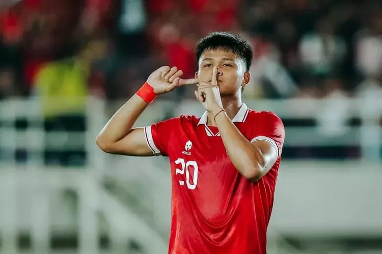 Penyerang Muda Timnas Indonesia, Hokky Caraka.