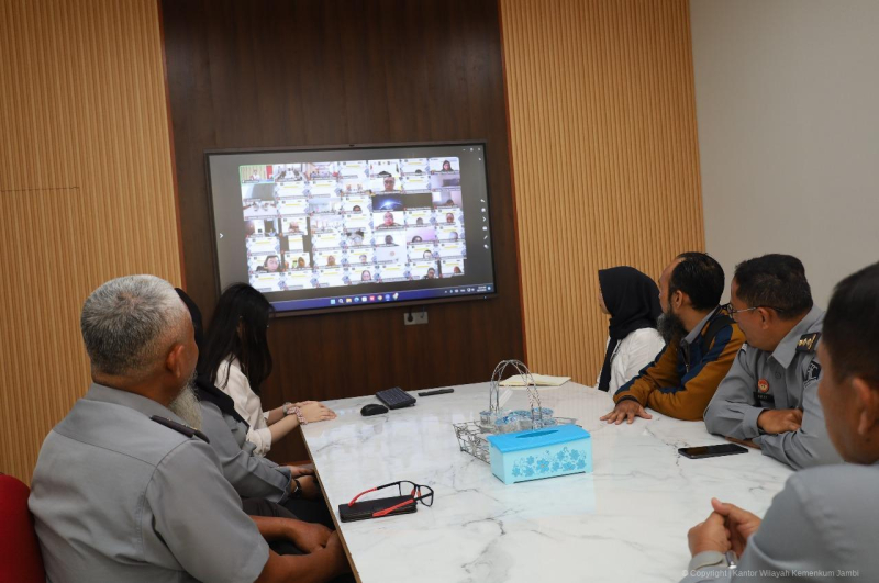 Kanwil Kemenkum Jambi Hadiri DSK “Analisis Evaluasi Dampak Permenkumham Nomor 3 Tahun 2021” yang Digelar Kanwil Kemenkum Sultra