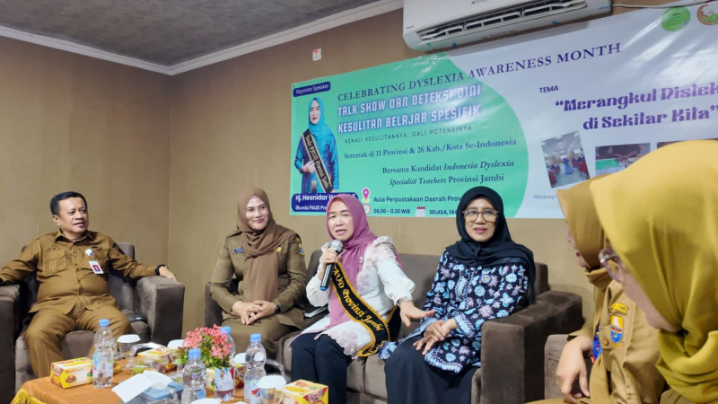 Hj. Hesti Haris: Disleksia Bukan Kekurangan, Tapi Perbedaan Cara Belajar

