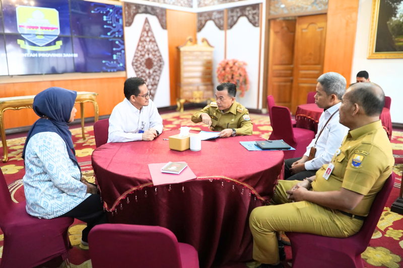 Gubernur Al Haris Bahas Kajian Strategis dan Perkuat Kolaborasi Cegah Korupsi dengan BPKP Jambi