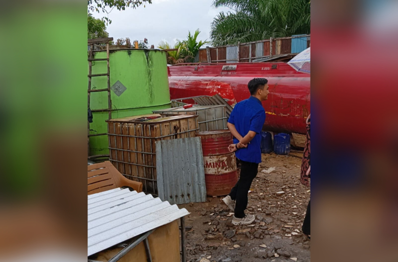 Dewan Temukan Gudang BBM Ditengah Pemukiman, Diduga Ilegal, Pemilik Kabur Saat Disidak