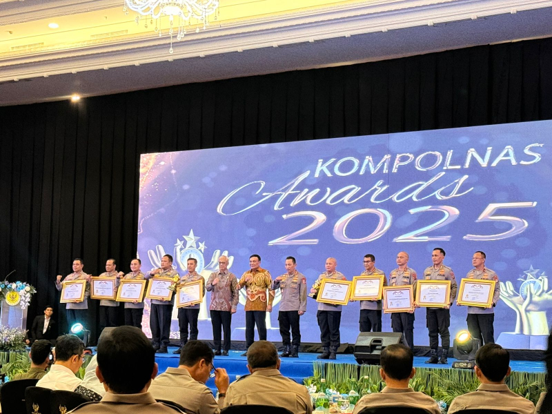 Polda Jambi dan Jajaran Borong Raih Prestasi di Kompolnas Award 2025