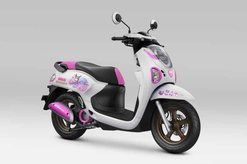 Honda Scoopy X Kuromi Edisi Kawaii Resmi Hadir di Jambi, Tampil Imut dan Stylish!