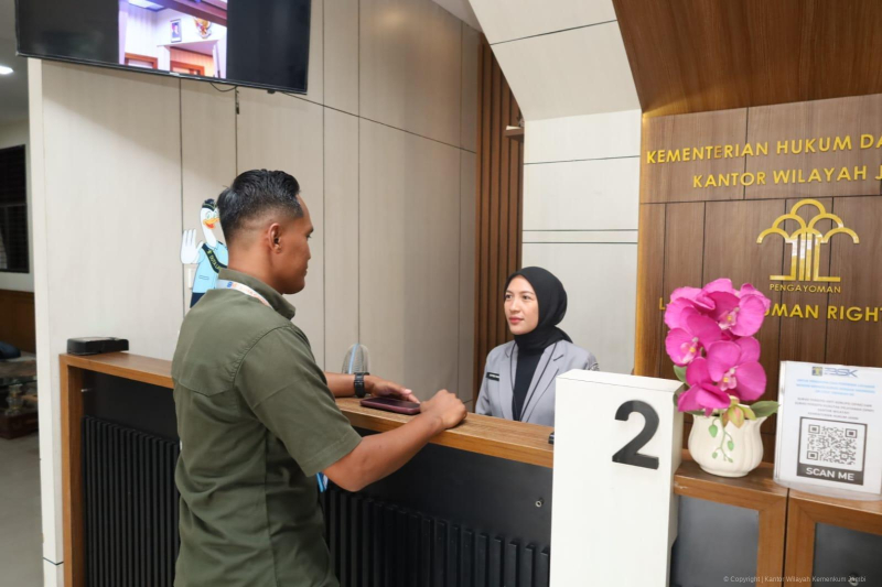 Layanan Apostille dan Kekayaan Intelektual, Wujud Nyata Komitmen Kanwil Kemenkum Jambi Tingkatkan Pelayanan Publik