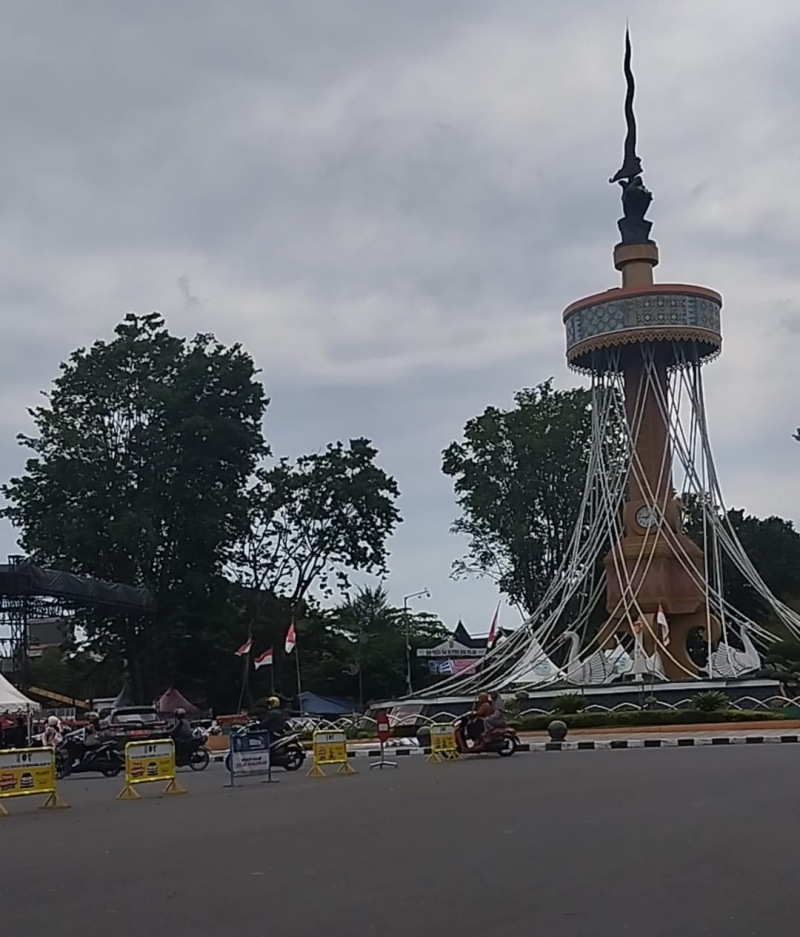 Malam Ini Ruas Jalan di Sekitar Tugu Keris Ditutup! Ada Apa?