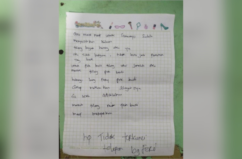 Tinggalkan Surat Wasiat, Pria di Jambi Ditemukan Tewas Gantung Diri Diduga karena Terlilit Hutang