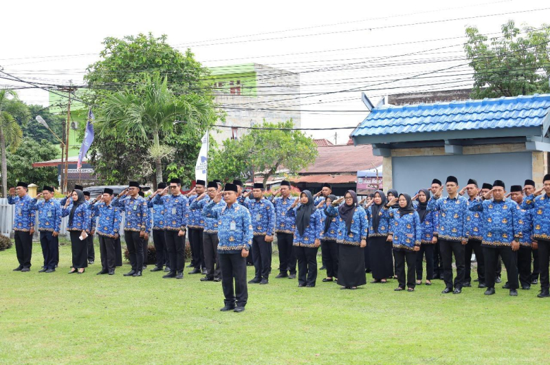Sinergi Semangat Kebangsaan, Kanwil Kemenkum Jambi Laksanakan Upacara Sumpah Pemuda 2025