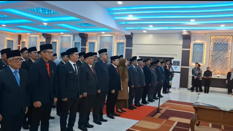 Bupati Muaro Jambi Lantik 13 Pejabat Eselon II, Ini Nama-namanya