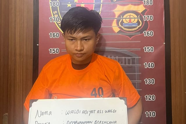 Terungkap! Bripda Waldi Eksekusi Dosen EY Setelah Makan Malam Bersama