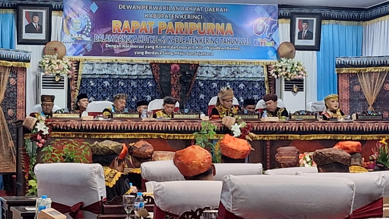 Peringatan HUT Ke-67 Kerinci Dihadiri Gubernur Hingga Sejumlah Kepala Daerah