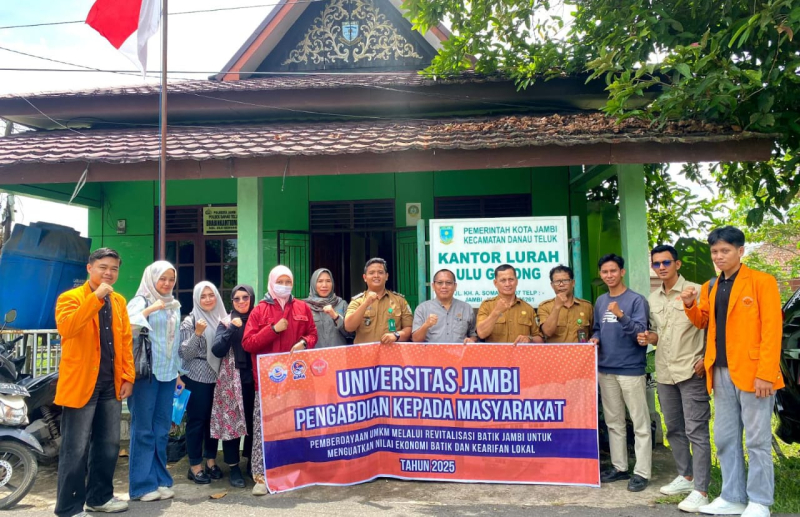 Dampingi Pengrajin Batik Ulu Gedong, Tim Unja Kuatkan Teknologi Produksi dan Strategi Pemasaran Digital dan Branding Melalui Storytelling