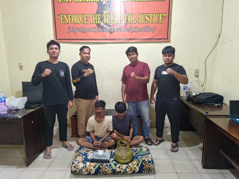 SDN 01 Sengeti Dibobol Maling, Dua Pelaku Berhasil Diringkus Polisi