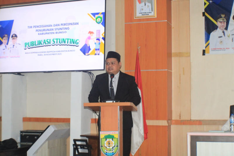 Wabup Bungo Ajak Semua Pihak Berperan Turunkan Angka Stunting