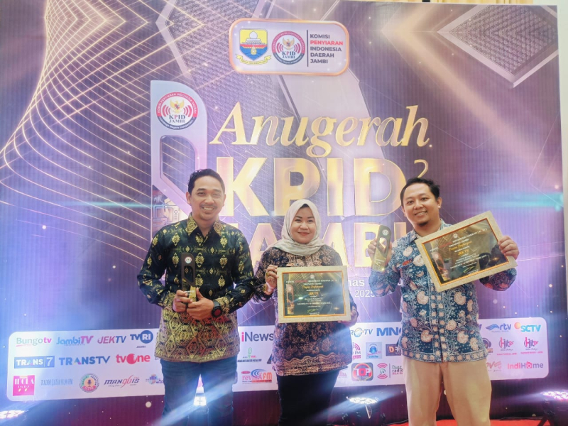 Toreh Dua Penghargaan, JEKTV Mantapkan Posisi sebagai TV Lokal Terbaik Jambi