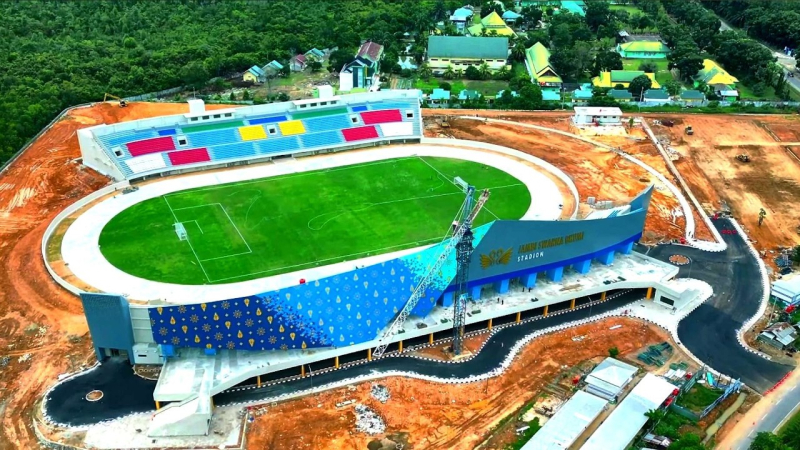 Stadion Swarnabhumi jadi Opsi Utama Veneu Turnamen Sepak Bola Gubernur Cup Jambi 2026