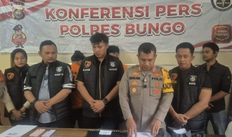 Polres Bungo Bekuk Dua Pelaku TPPO, Bos Tempatnya dalam Pengejaran
