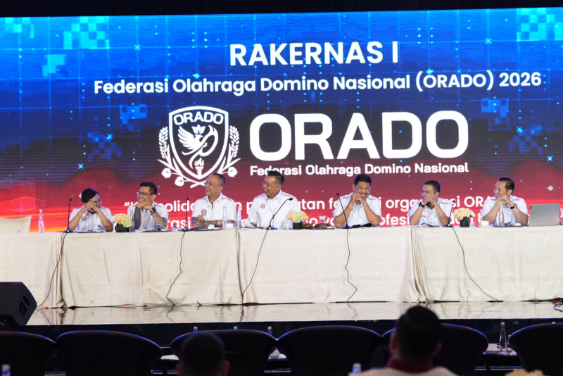 RAKERNAS I ORADO Perkuat Fondasi Organisasi Menuju Federasi Olahraga Domino yang Profesional dan Berprestasi
