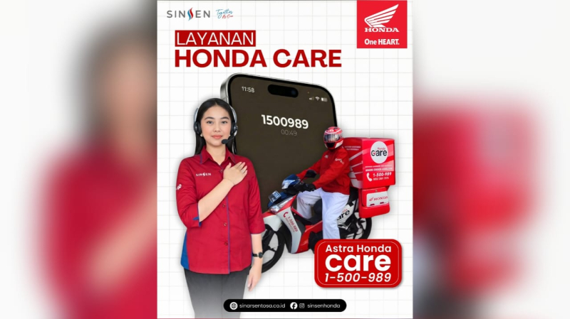 Musim Hujan di Jambi, Honda Care Jadi Penyelamat Pengendara dari Motor Mogok